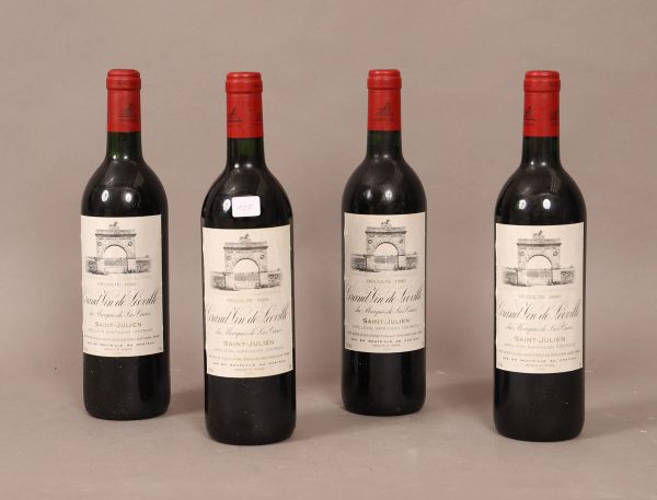 Grand Vin de Léoville du marquis de Las Cases (x4)