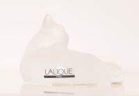 LALIQUE - Chat couché