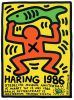 Keith Haring (d'après), Affiche Amsterdam 1986