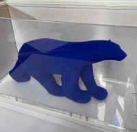 The bear of Pompon Yves Klein edition 