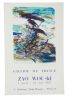 Zao Wou Ki (after), Poster Paris Galerie de France, 1967, Poster paper, Size 112 x 75 cm,