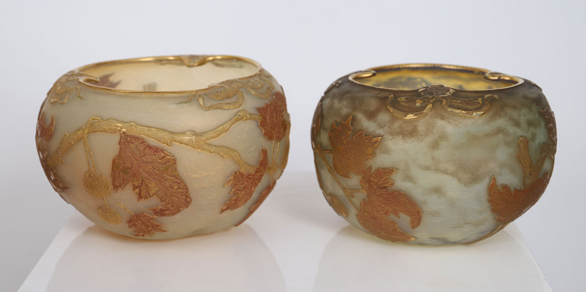 Pair of Daum vases