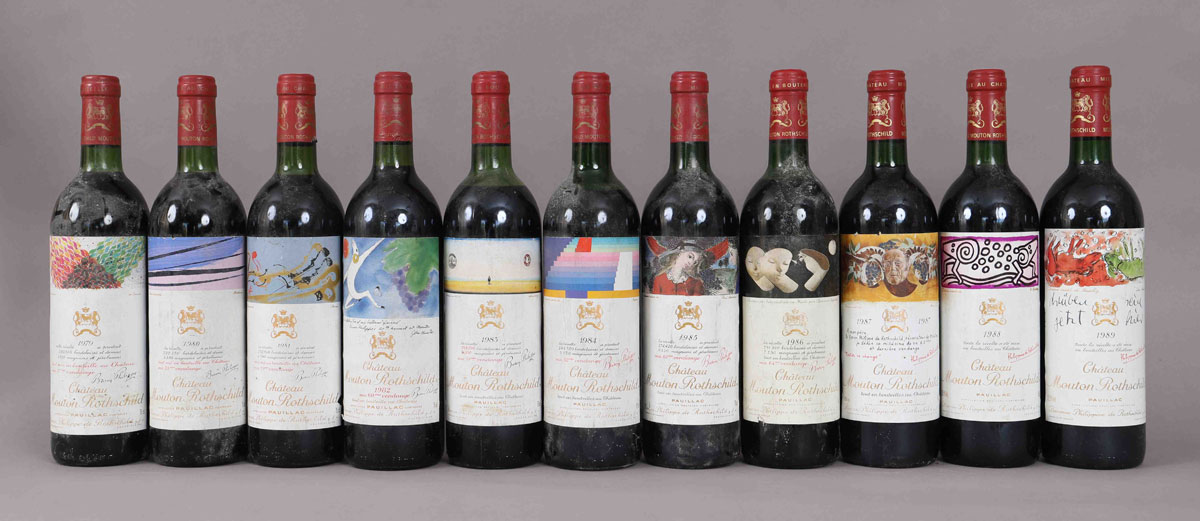 Verticale de Château Mouton Rothschild (x11)