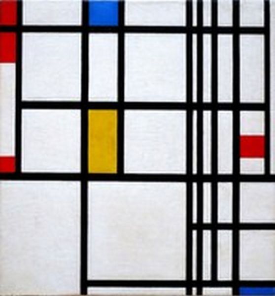 Composition Red Blue Yellow, Print, d'après Piet Mondrian, Épreuve en couleur signée sur papier Arches dans la planche, et cachet de l’éditeur numéroté sur 150, encadré avec certificat de l’éditeur, Dimensions 28x38 cm