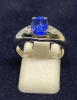 Bague saphir bleu royal