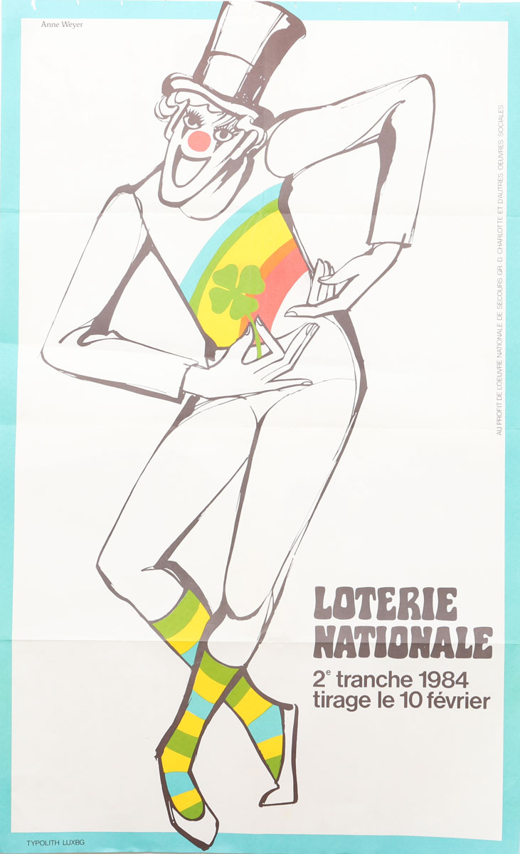 National Lottery Poster - Luxembourg