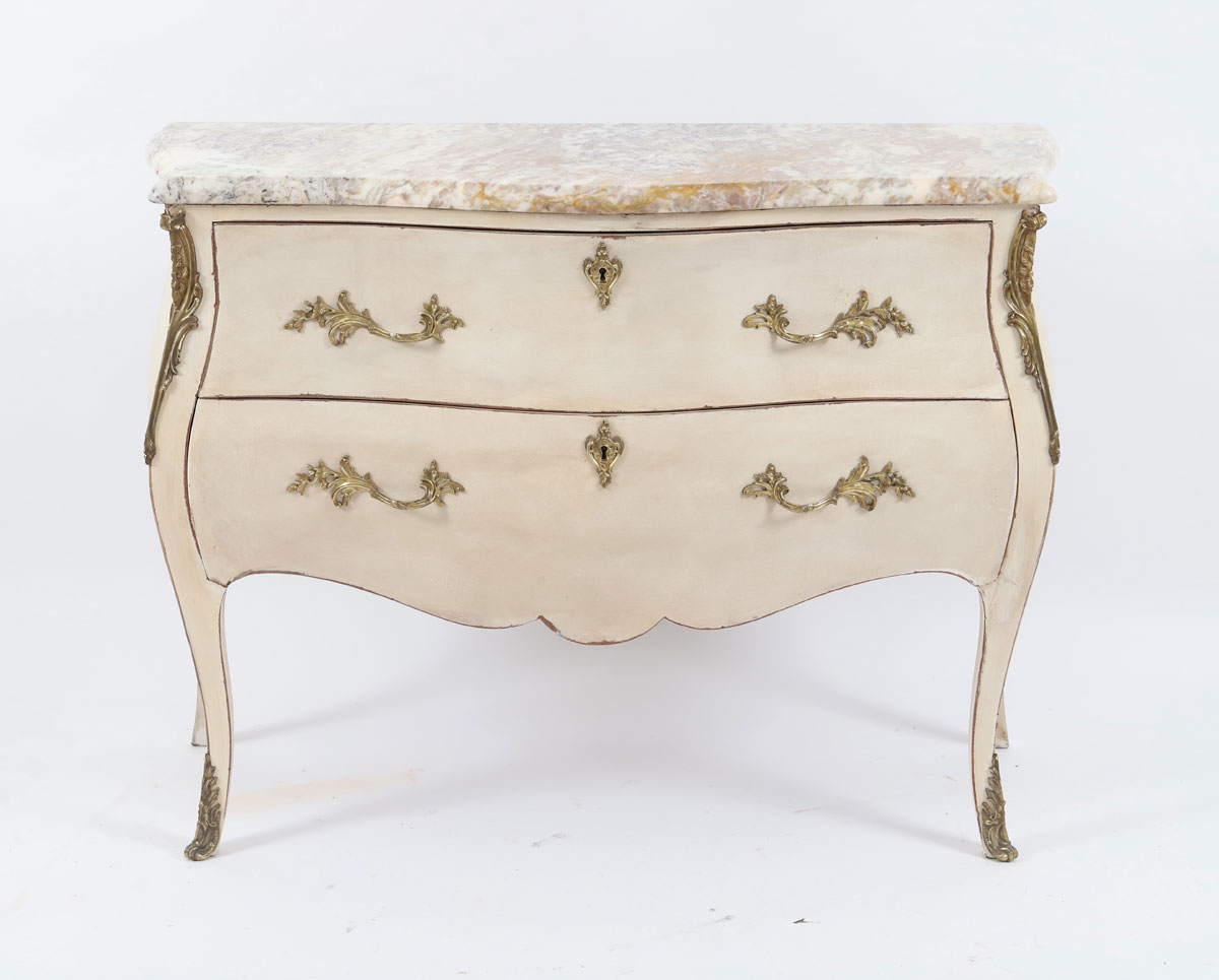 Louis XV-style jumping chest of drawers