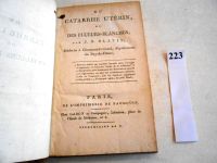 MALADIE SEXUELLES - DU CATARRHE UTERIN, ou DES FLEURS BLANCHES par J.B BLATIN, médecin à Clermont-Ferrand. 